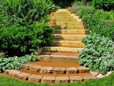 Как обострить садовую лестницу?
