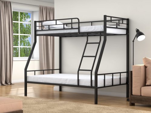 Двухъярусные металлические кровати: идеальный выбор